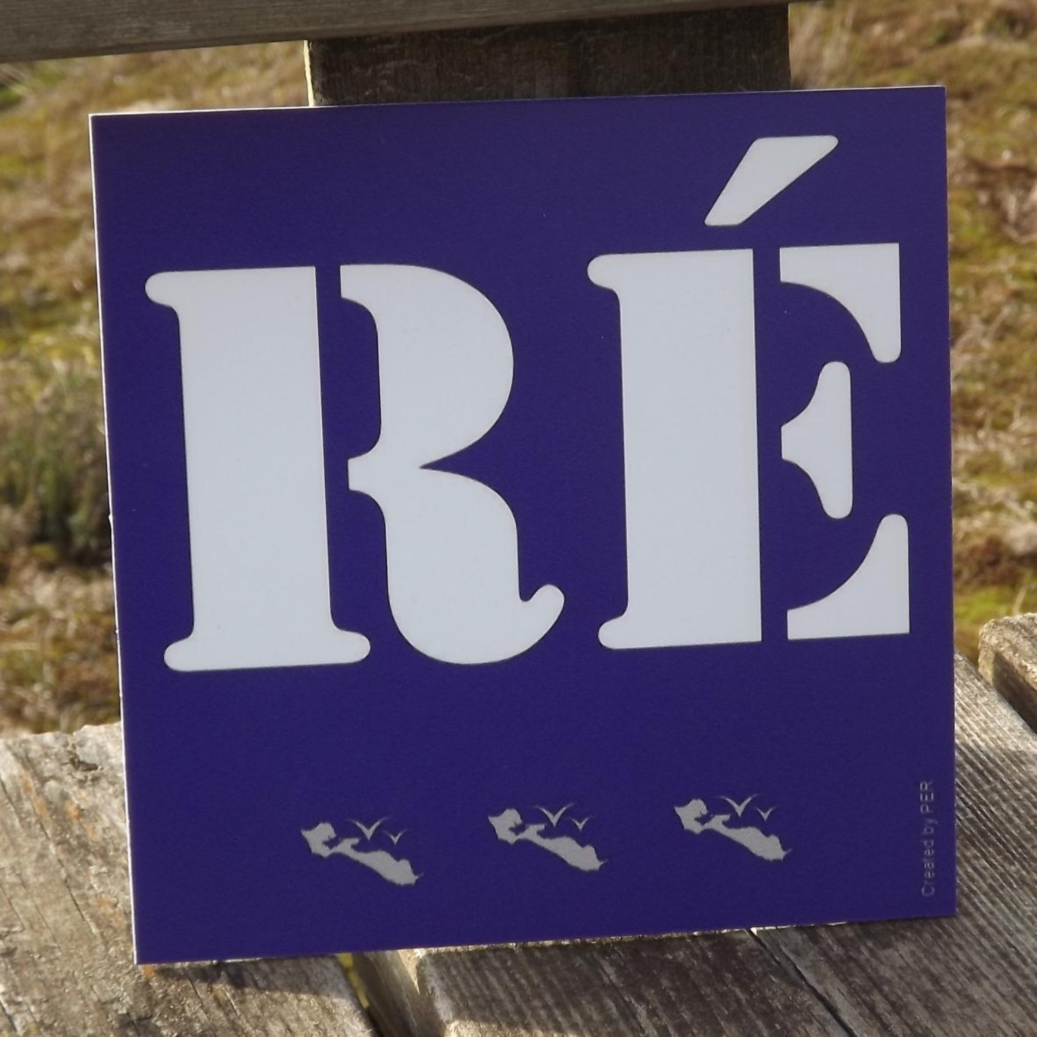 Plaque Décorative "Ré" by PE®